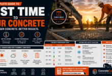 Best Time to Pour Concrete (Complete Guide)