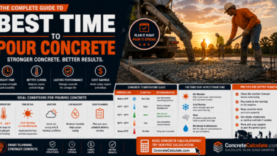 Best Time to Pour Concrete (Complete Guide)