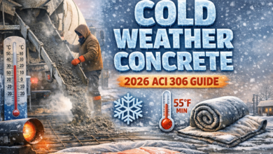 Cold Weather Concrete: 2026 ACI 306 Guide