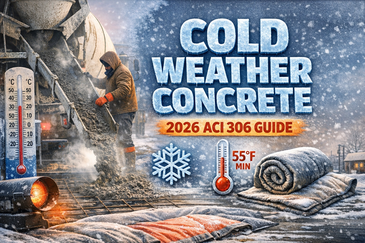 Cold Weather Concrete: 2026 ACI 306 Guide