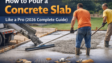 How to Pour a Concrete Slab Like a Pro (2026 Complete Guide)