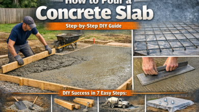How to Pour a Concrete Slab: Step by Step DIY Guide 2026