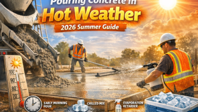 Pouring Concrete in Hot Weather: 2026 Summer Guide