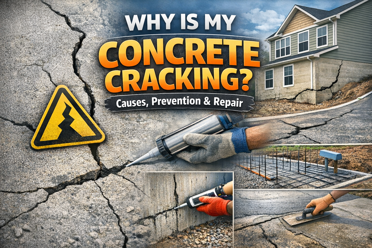 Why Is My Concrete Cracking Causes, Prevention and Repair Tips in 2026