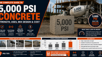 5000 PSI Concrete Guide - What It Means, Uses, and Cost