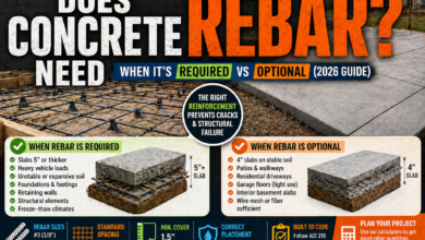 Does Concrete Need Rebar? When It's Required vs Optional (2026)