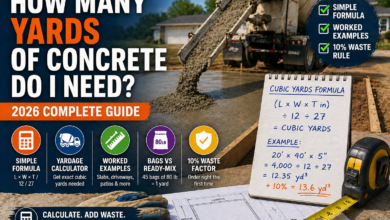How Many Yards of Concrete Do I Need