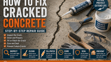 How to Fix Cracked Concrete in 2026 - A Complete Guide