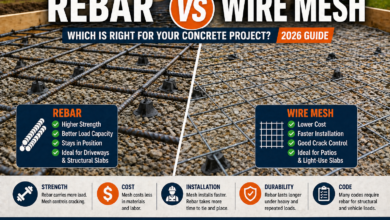 Rebar vs Wire Mesh Which Is Right for Your Concrete Project