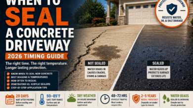 When to Seal a Concrete Driveway