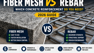 Fiber Mesh vs Rebar: Which Concrete Reinforcement Do You Actually Need?