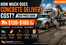 How Much Does Concrete Delivery Cost? (2026 Price Guide)