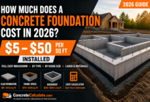 How Much Does a Concrete Foundation Cost in 2026: Per Sq Ft, Full Project & By Size
