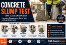 Concrete Slump Test Procedure - (ASTM C143/C143M)
