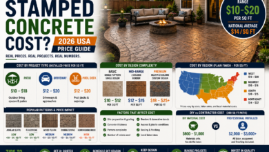 How Much Does Stamped Concrete Cost? 2026 USA Price Guide