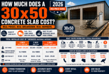 How Much Does a 30x50 Concrete Slab Cost? 2026 USA Price Guide