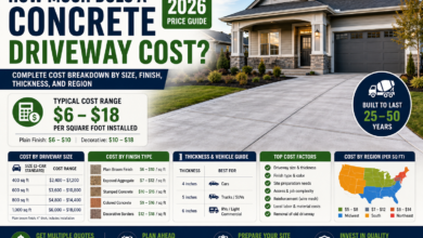 How Much Does a Concrete Driveway Cost? 2026 Price Guide