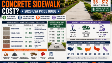 How Much Does a Concrete Sidewalk Cost in 2026? Full Pricing Guide