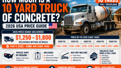 How Much Is a 10 Yard Truck of Concrete? 2026 USA Price Guide