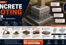 Concrete Footing Guide - Types, Sizing, and Construction