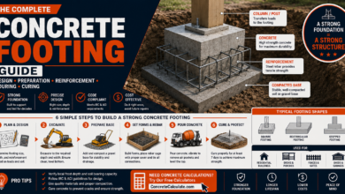 Concrete Footing Guide - Types, Sizing, and Construction
