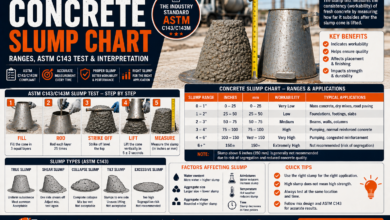 Concrete Slump Chart - Ranges, ASTM Test & Interpretation