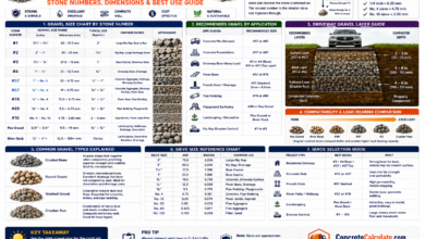 Gravel Size Chart - Stone Numbers, Driveway & Drainage Guide
