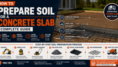 How to Prepare Soil for a Concrete Slab - A Complete Guide