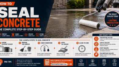How to Seal Concrete - A Complete Application Guide