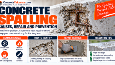 Concrete Spalling: Causes, Repair and Prevention