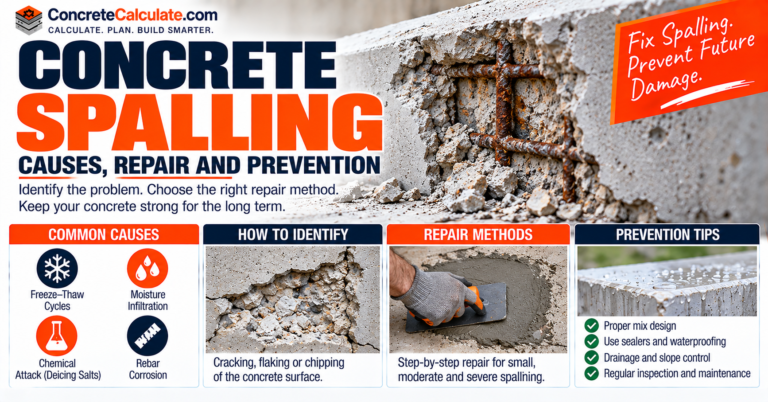 Concrete Spalling: Causes, Repair and Prevention