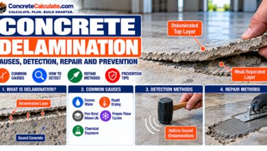 Concrete Delamination - Causes, Detection, Repair and Prevention