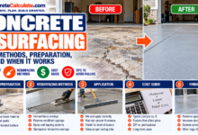 Concrete Resurfacing Guide - Methods, Preparation, Cost and When It Works