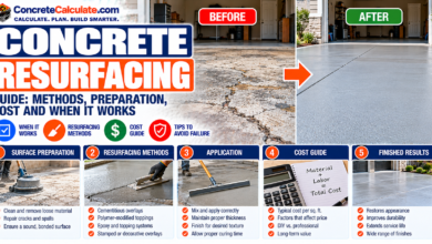 Concrete Resurfacing Guide - Methods, Preparation, Cost and When It Works