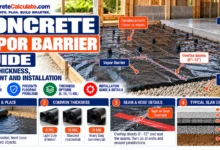 Concrete Vapor Barrier Guide - Types, Thickness, Placement and Installation