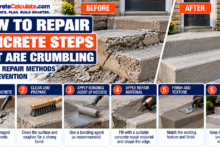 How to Repair Concrete Steps That Are Crumbling