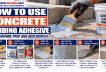 How to Use Concrete Bonding Adhesive