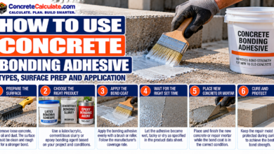 How to Use Concrete Bonding Adhesive